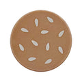 LEGO® Tile, Round 2 x 2 with Bottom Stud Holder with Tan Sesame Seeds Pattern 14769pb0657 mittelnougat