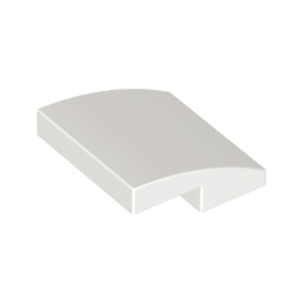 LEGO® Slope, Curved 2 x 2 x 2/3 15068 weiss