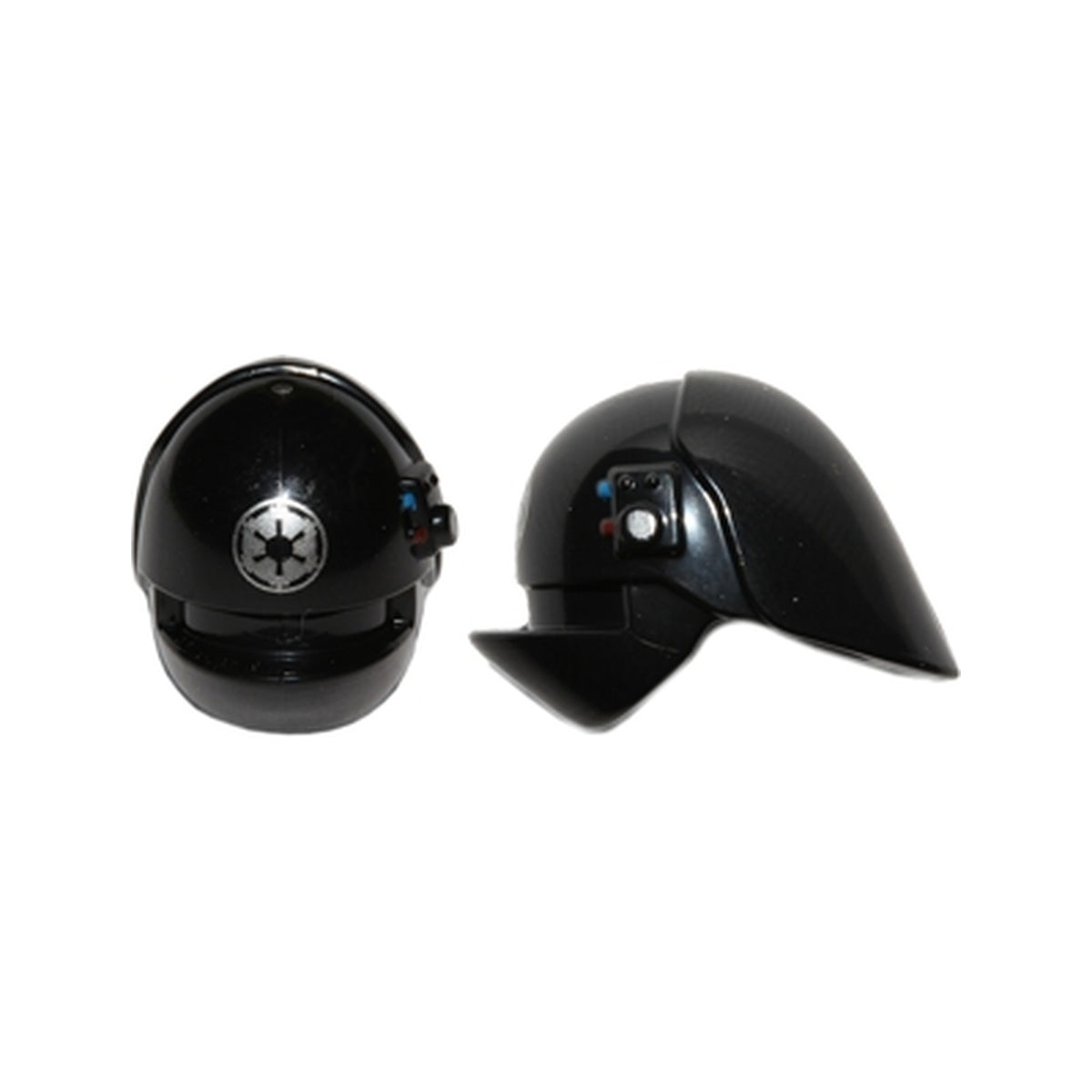 LEGO® Minifigure, Headgear Helmet SW Imperial Gunner with Silver SW Imperial Logo Pattern 15310pb01 schwarz