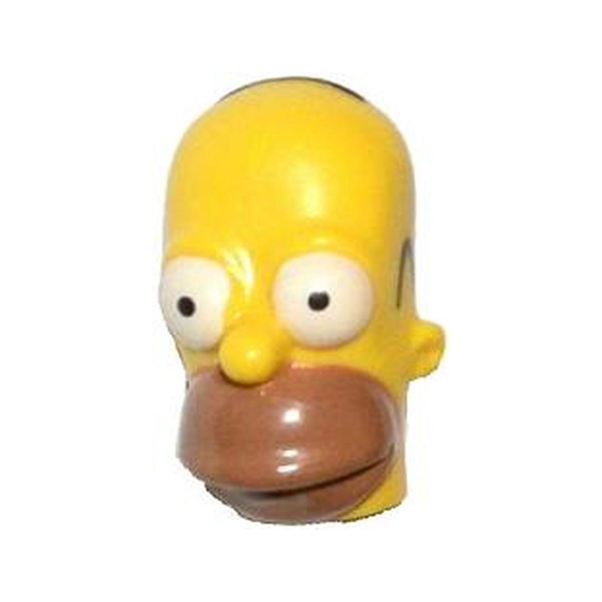 LEGO® Minifigure, Head, Modified Simpsons Homer Simpson with Medium Nougat Mouth and Wide Eyes Pattern 15527pb02 gelb