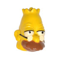 LEGO® Minifigure, Head, Modified Simpsons Grandpa Simpson Pattern 15528pb01 gelb