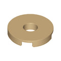 LEGO® Tile, Round 2 x 2 with Hole 15535 dunkelbeige