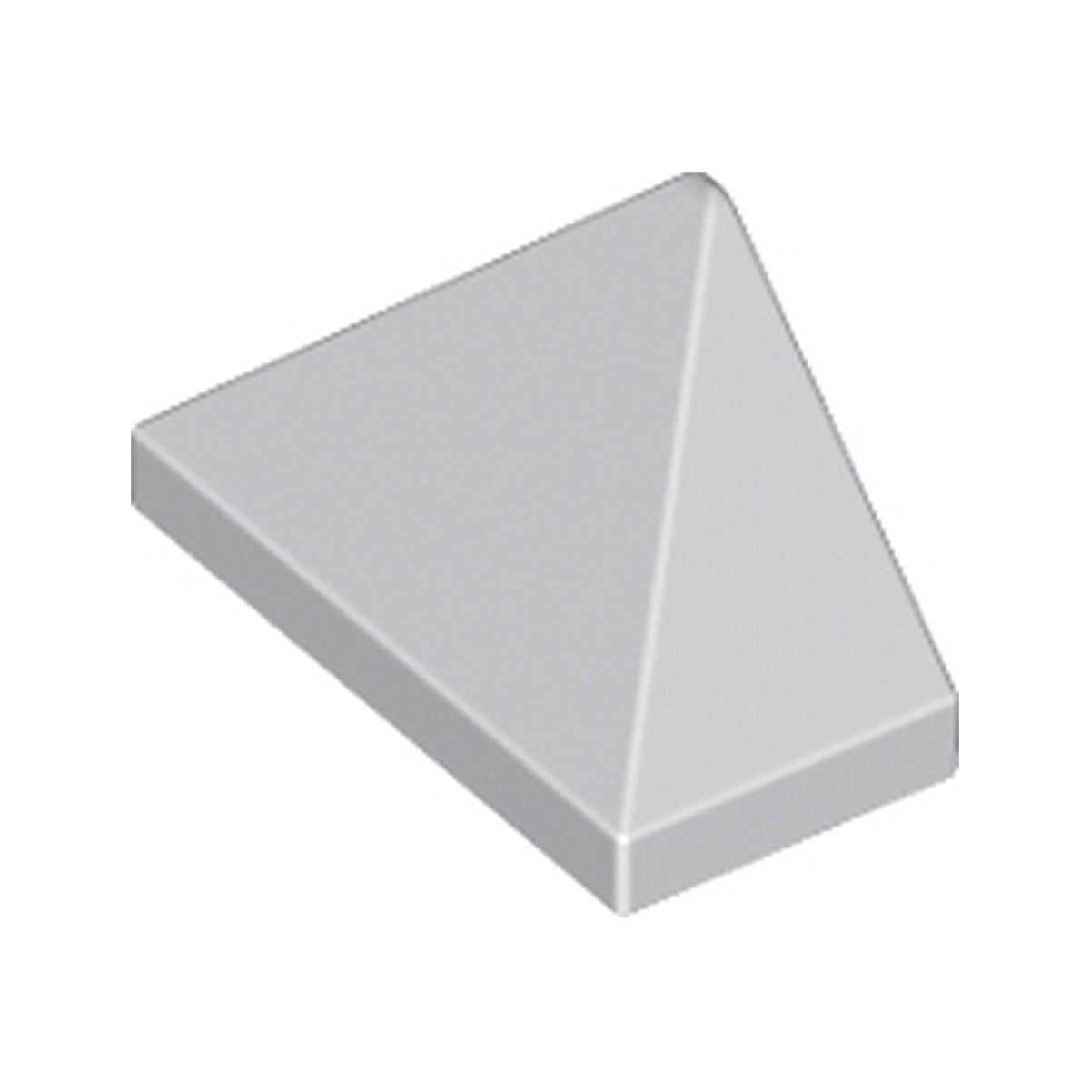LEGO® Slope 45 2 x 1 Triple with Bottom Stud Holder 15571 hellgrau