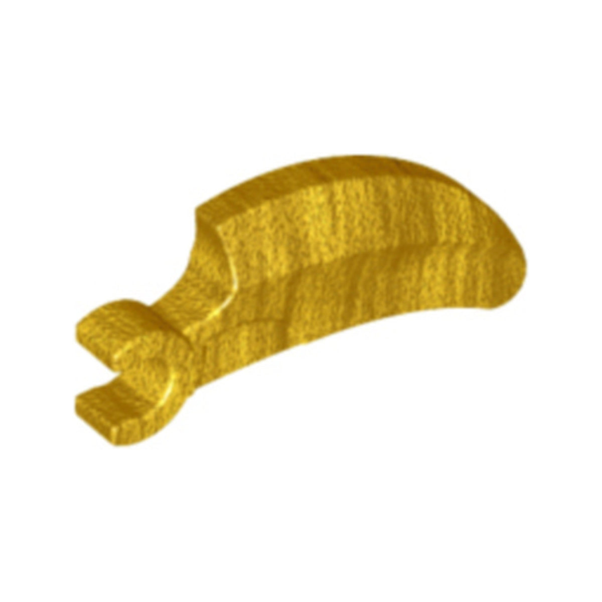 LEGO® Barb / Claw / Horn / Tooth with Clip, Curved 16770 perlgold