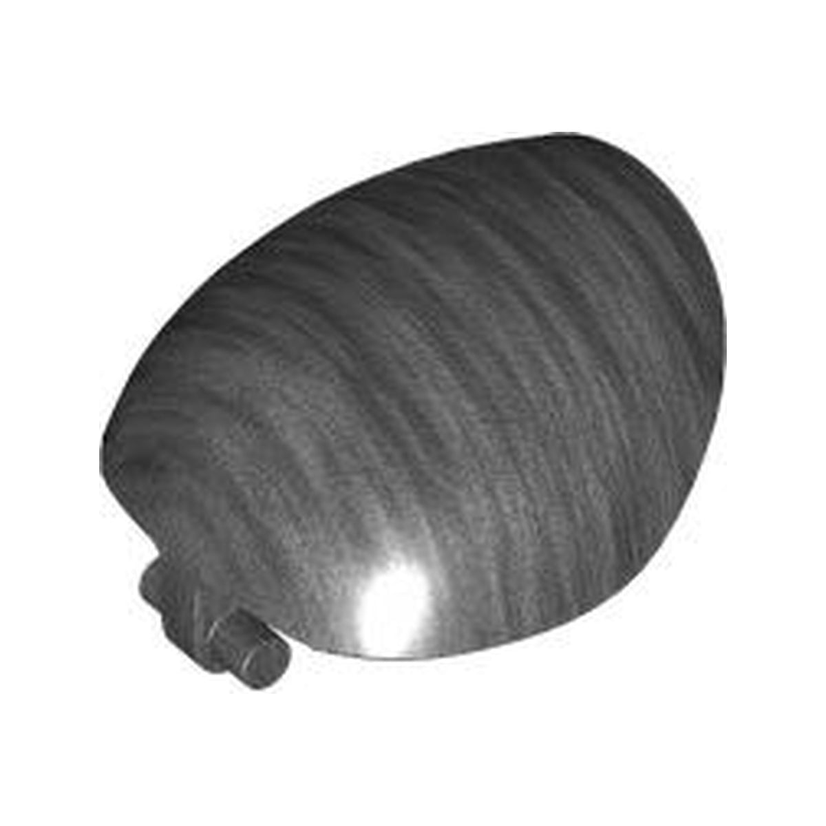 LEGO® Large Figure Armor, Round, Smooth with Bar Handle - Free Ends 1686 perldunkelgrau