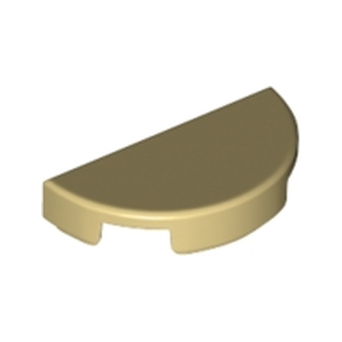 LEGO® Tile, Round 1 x 2 Half 1748 beige