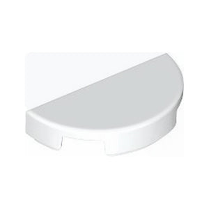 LEGO® Tile, Round 1 x 2 Half 1748