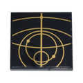 LEGO® Tile 4 x 4 with Gold Concentric Circles Celestial Star Chart Pattern 5 (Sticker) - Set 75385 1751pb028 schwarz