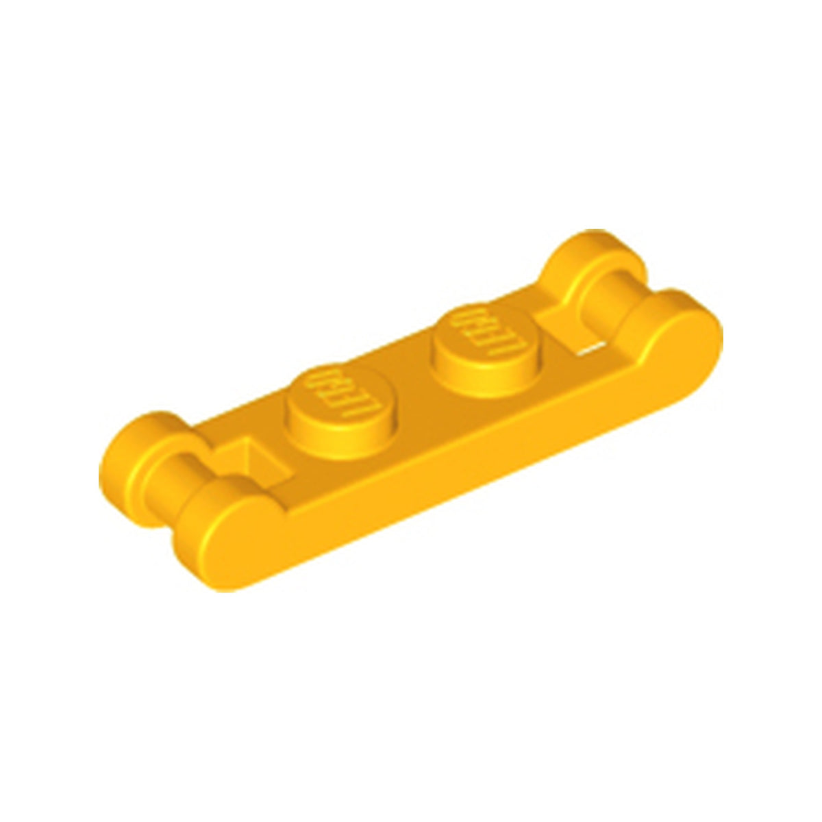 LEGO® Plate, Modified 1 x 2 with Bar Handles on Ends 18649 hellorange