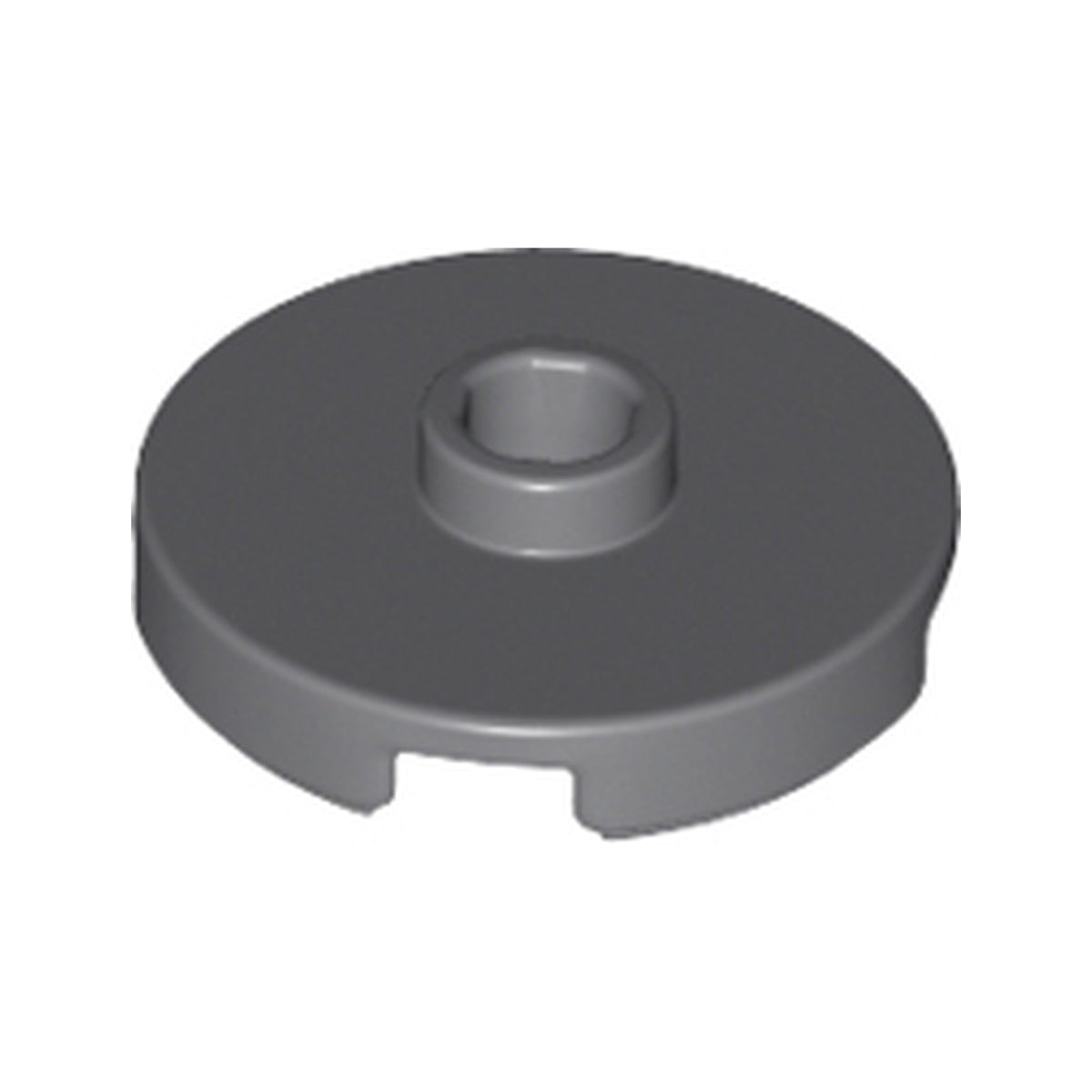 LEGO® Tile, Round 2 x 2 with Open Stud 18674 dunkelgrau