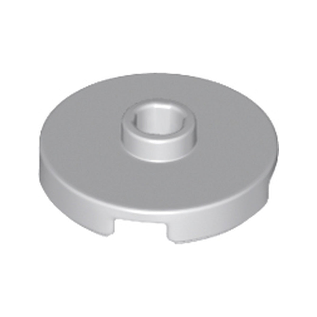 LEGO® Tile, Round 2 x 2 with Open Stud 18674 hellgrau