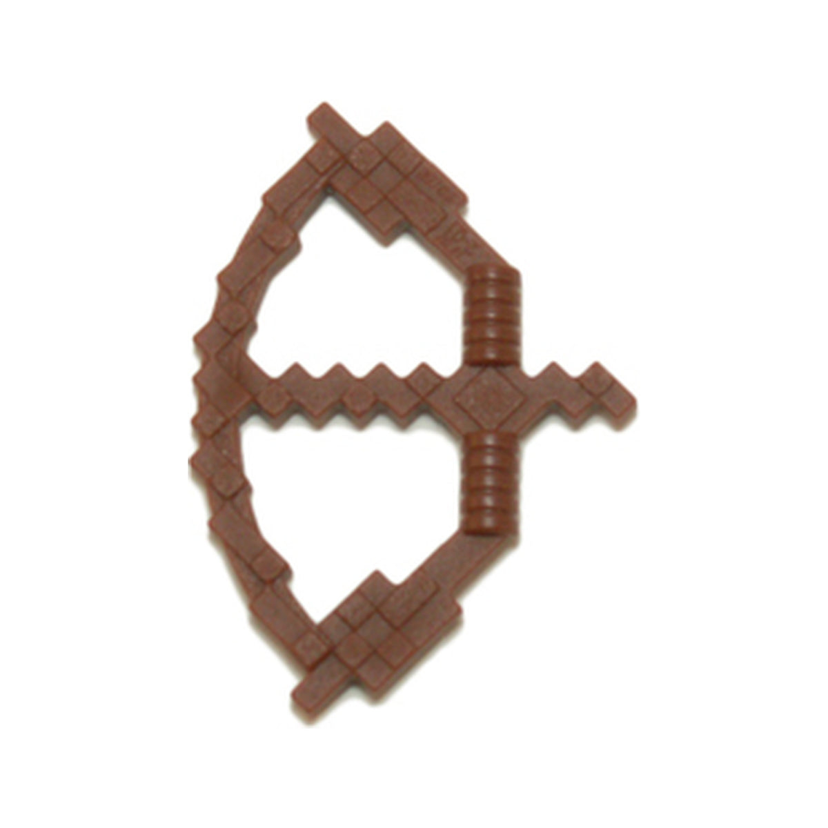 LEGO® Minifigure, Weapon Bow, Pixelated with Arrow Drawn (Minecraft) 18792 braun