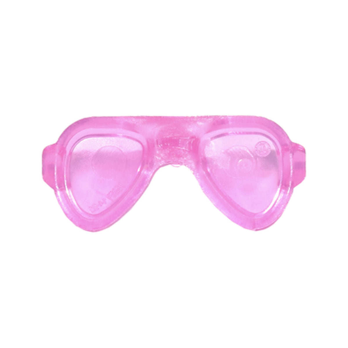 LEGO® Friends Accessories Sunglasses / Glasses with Small Pin 18854 transparent dunkelrosa