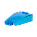 LEGO® Windscreen 6 x 4 x 1 1/3 Canopy Straight Sides 18973 transparent dunkelblau