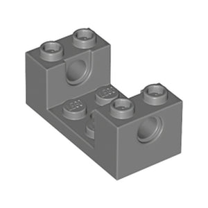 LEGO® Technic, Brick 2 x 4 x 1 1/3 with Pin Holes and 2 x 2 Cutout 18975