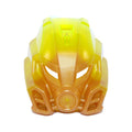 LEGO® Bionicle Mask of Stone with Marbled Trans-Neon Green Pattern 19082pb01 perlgold