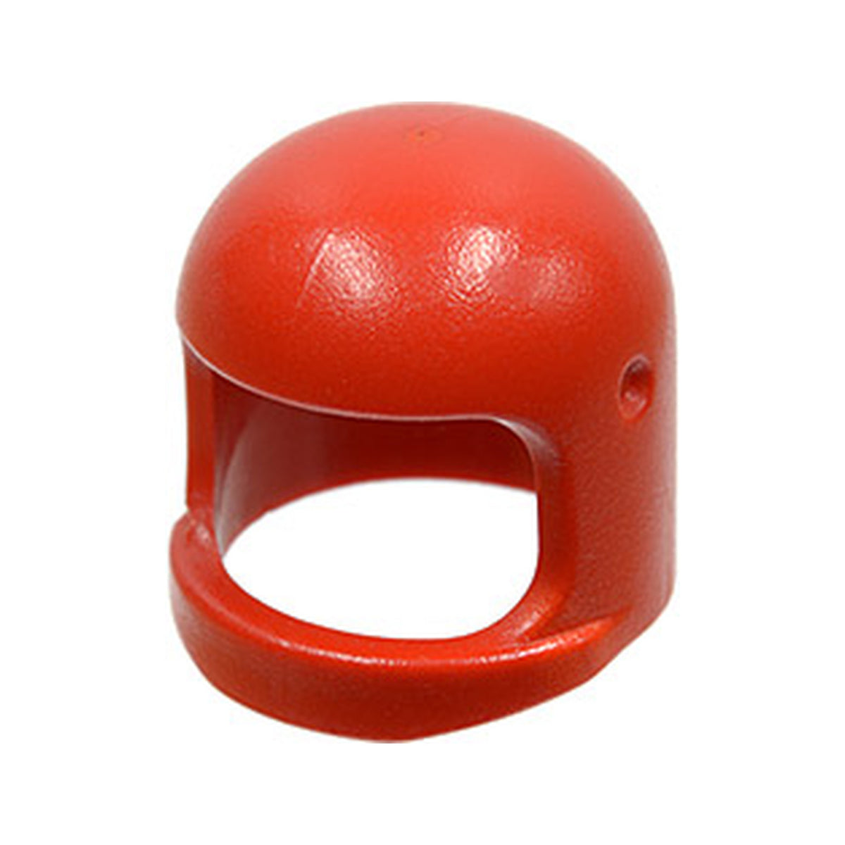 LEGO® Minifigure, Headgear Helmet Space / Town with Thick Chin Strap - with Visor Dimples 193b2 rot