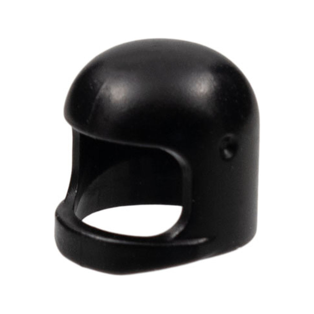 LEGO® Minifigure, Headgear Helmet Space / Town with Thick Chin Strap - with Visor Dimples 193b2 schwarz