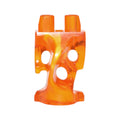 LEGO® Lower Body, Ghost with Marbled Yellow Pattern 19859pb05 transparent orange