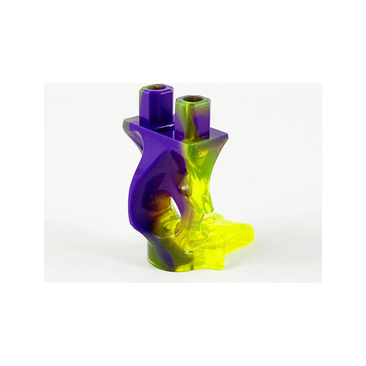 LEGO® Lower Body, Ghost with Marbled Dark Purple Pattern 19859pb10 transparent neongrün