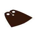 LEGO® Minifigure Cape Cloth, Standard - Spongy Stretchable Fabric - 3.9cm Height 19888 braun