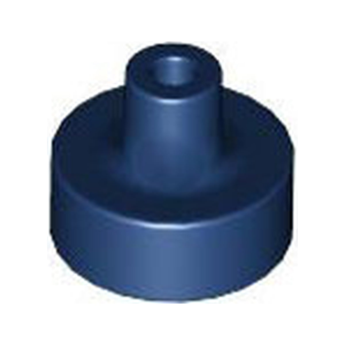 LEGO® Tile, Round  1 x 1 with Bar and Small Pin Hole 20482 dunkelblau