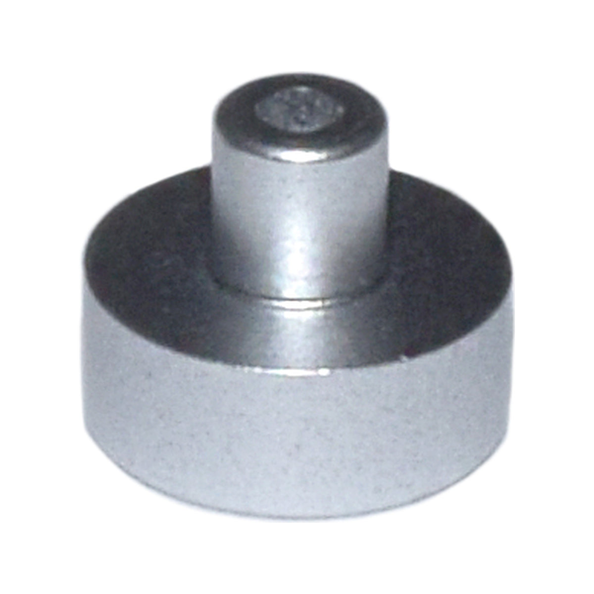 LEGO® Tile, Round  1 x 1 with Bar and Small Pin Hole 20482 metallic-silber
