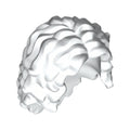 LEGO® Minifigure, Hair Long Tousled with Center Part 20595 weiss