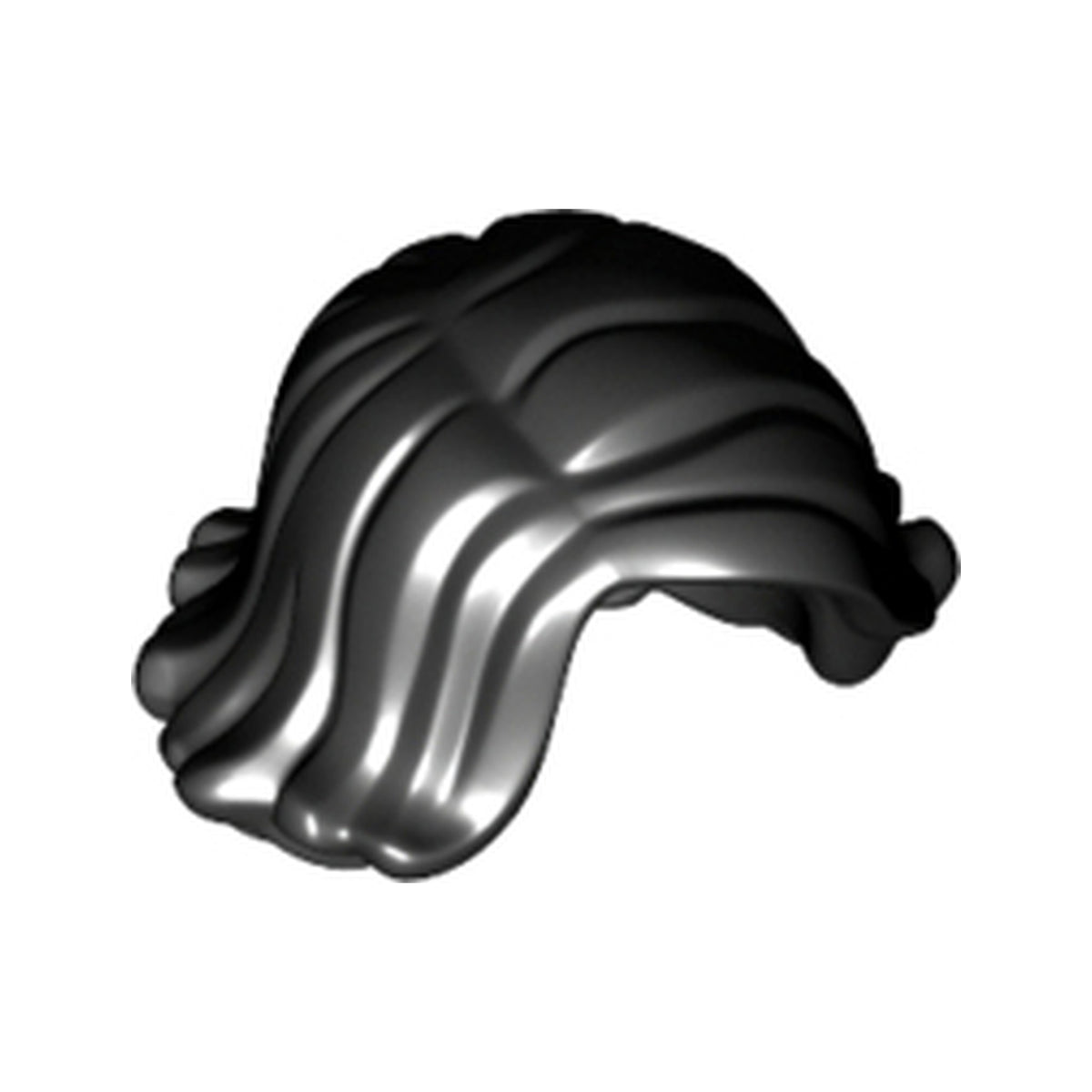 LEGO® Minifigure, Hair Female Short Swept Sideways 20877 schwarz