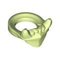 LEGO® Minifigure Lower Jaw with Fangs 2143 gelblich grün