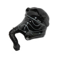 LEGO® Minifigure, Headgear Helmet with Respiratory Pipe and SW Ep. 8 TIE Fighter Pilot First Order with Three White Lines Pattern 21557pb03 schwarz