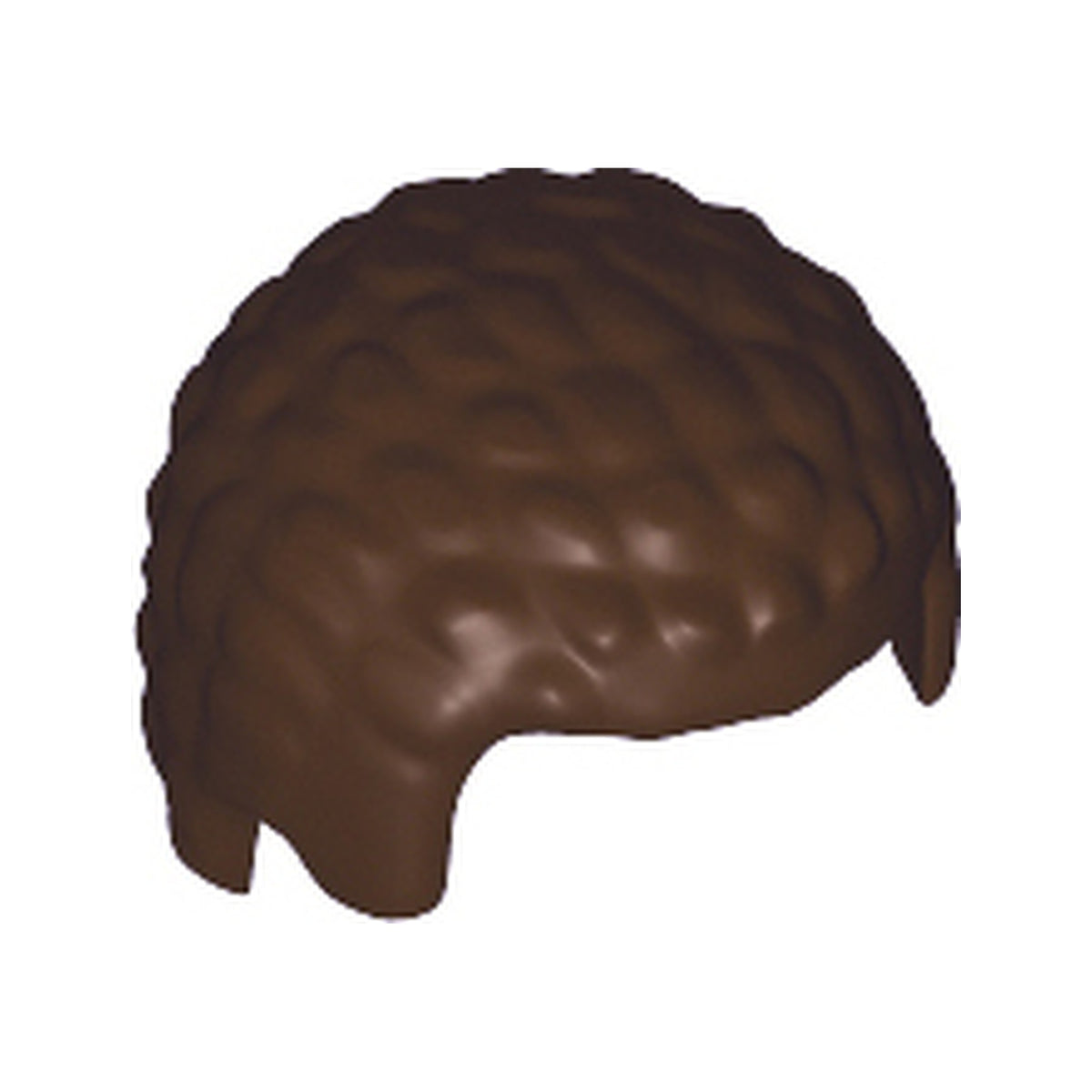 LEGO® Minifigure, Hair Male with Coiled Texture 21778 dunkelbraun