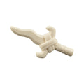 LEGO® Minifigure, Weapon Bone Knife 2186c weiss