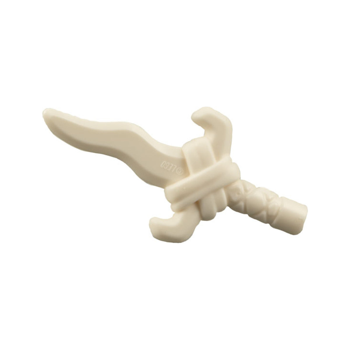 LEGO® Minifigure, Weapon Bone Knife 2186c weiss