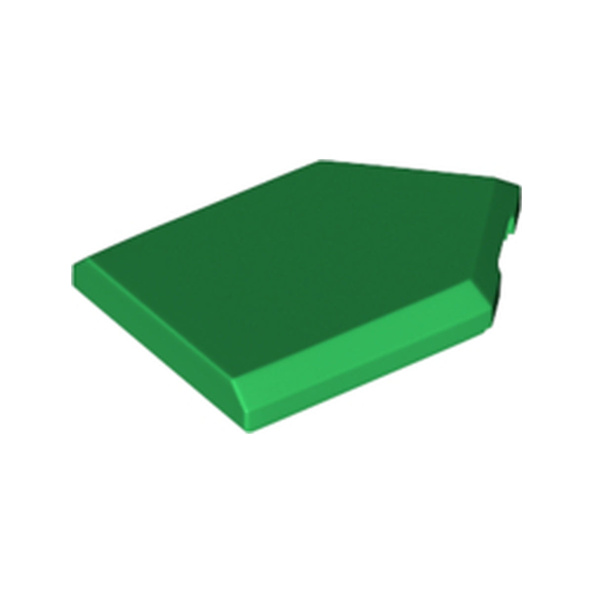 LEGO® Tile, Modified 2 x 3 Pentagonal 22385 grün