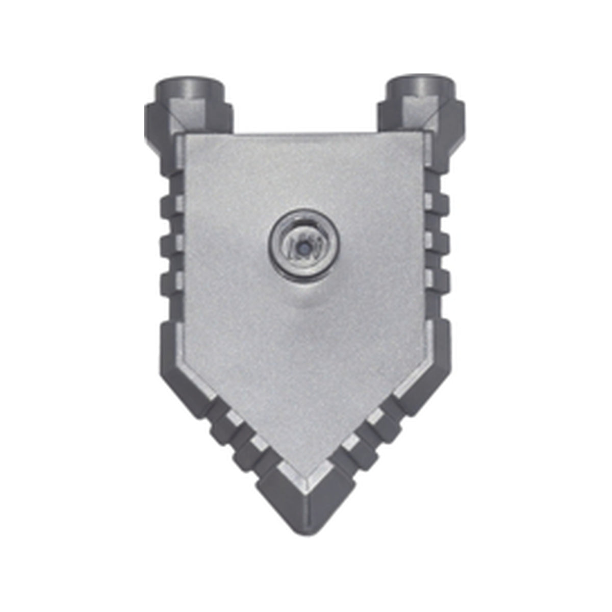 LEGO® Minifigure, Shield Pentagonal with Grooved Edges 22408 silber