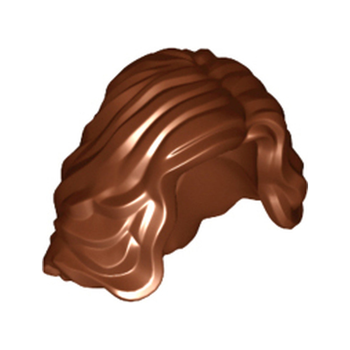 LEGO® Minifigure, Hair Female Mid-Length Wavy 23187 braun