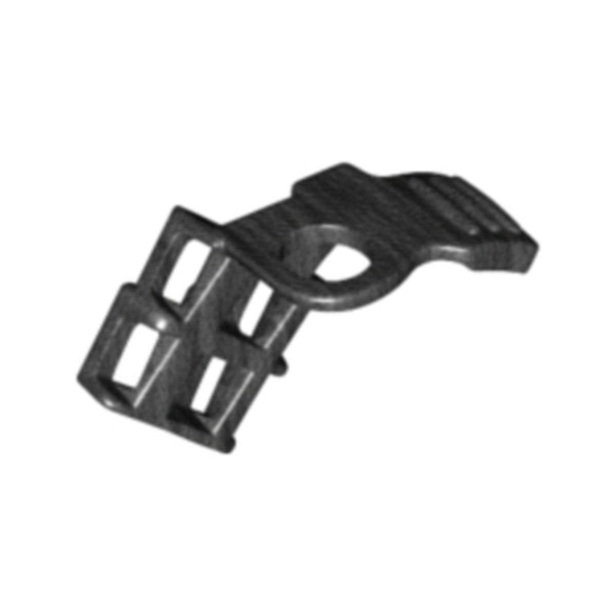 LEGO® Minifigure Armor Shoulder Pad with Grille / Fluted Profile and Scabbard for 2 Katanas 23983 perldunkelgrau