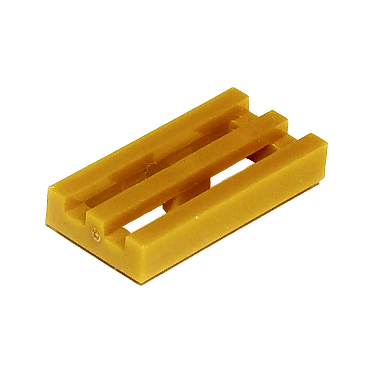 LEGO® Tile, Modified 1 x 2 Grille with Bottom Groove 2412b perlgold