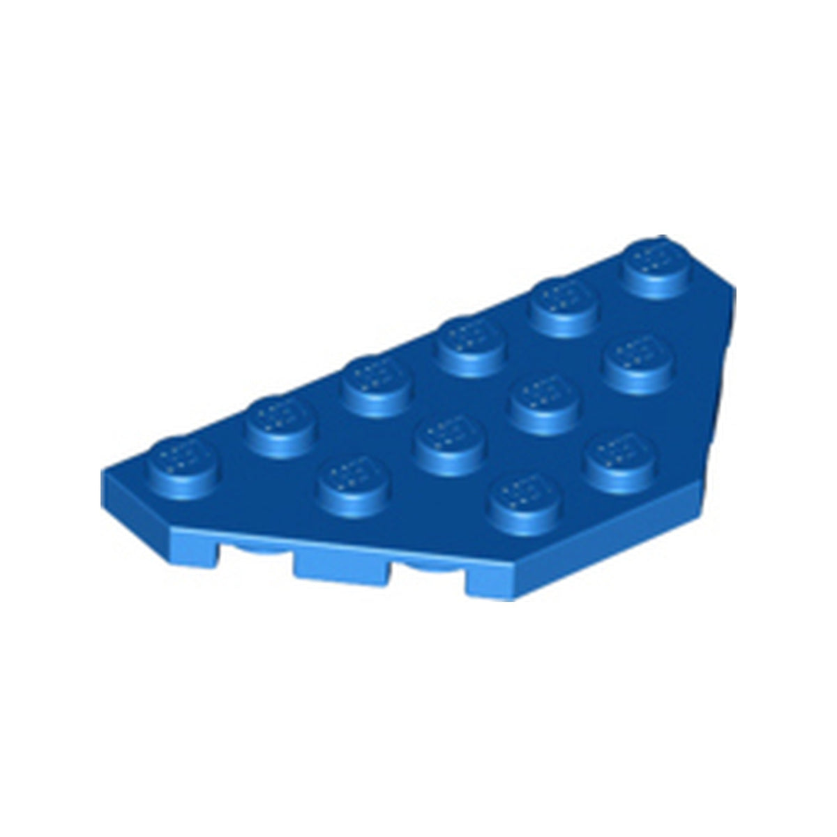 LEGO® Wedge, Plate 3 x 6 Cut Corners 2419 blau