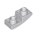 LEGO® Slope, Curved, Inverted 2 x 1 x 2/3 24201 hellgrau