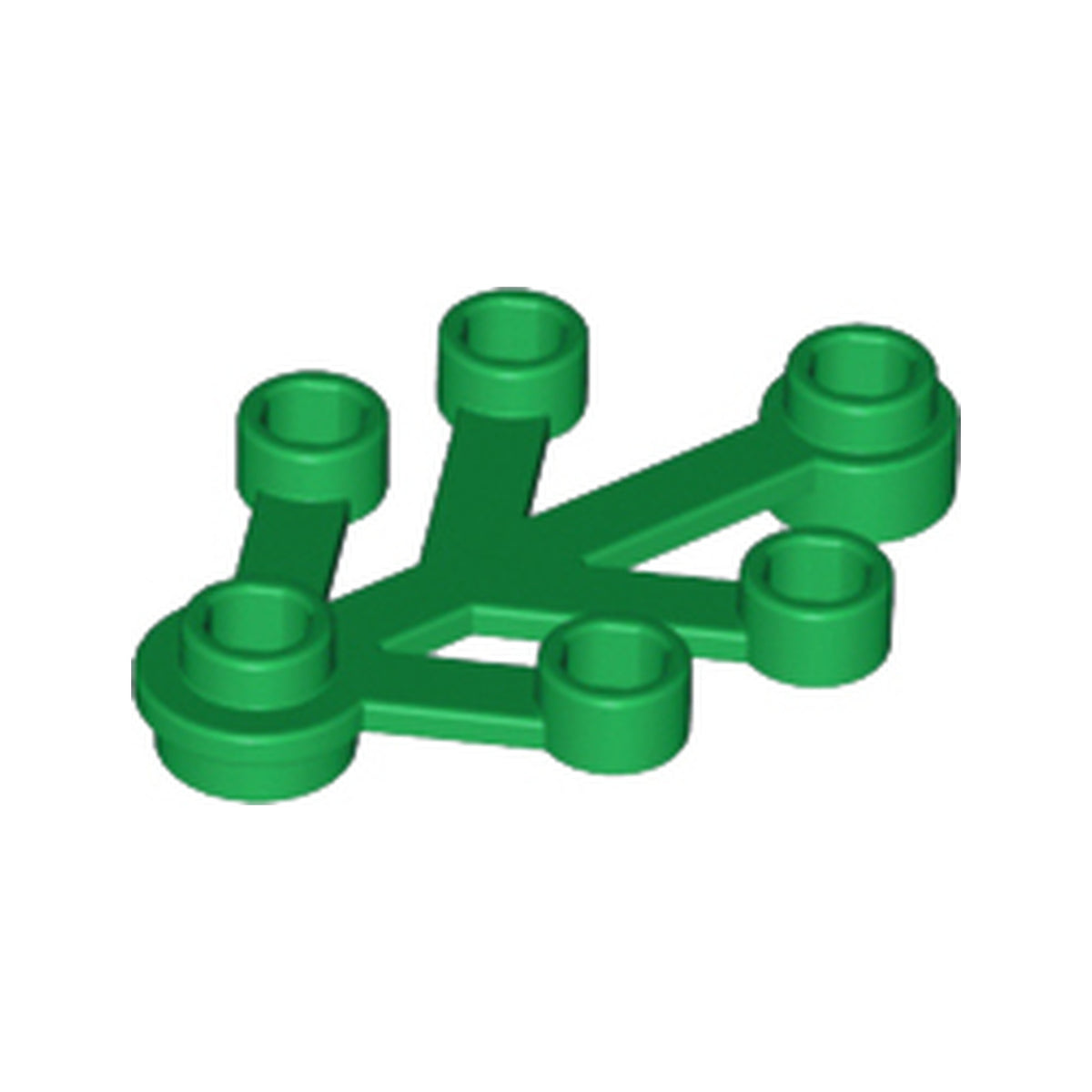 LEGO® Plant Leaves 4 x 3 2423 grün