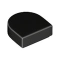 LEGO® Tile, Round  1 x 1 Half Circle Extended 24246 schwarz