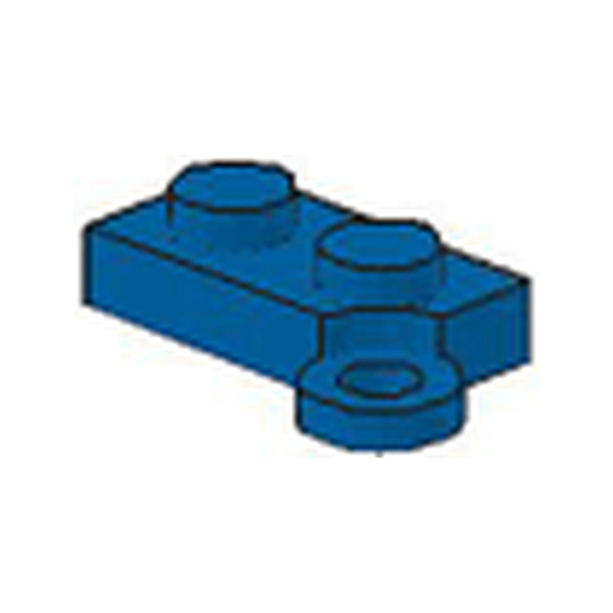 LEGO® Hinge Plate 1 x 4 Swivel Base 2429 blau