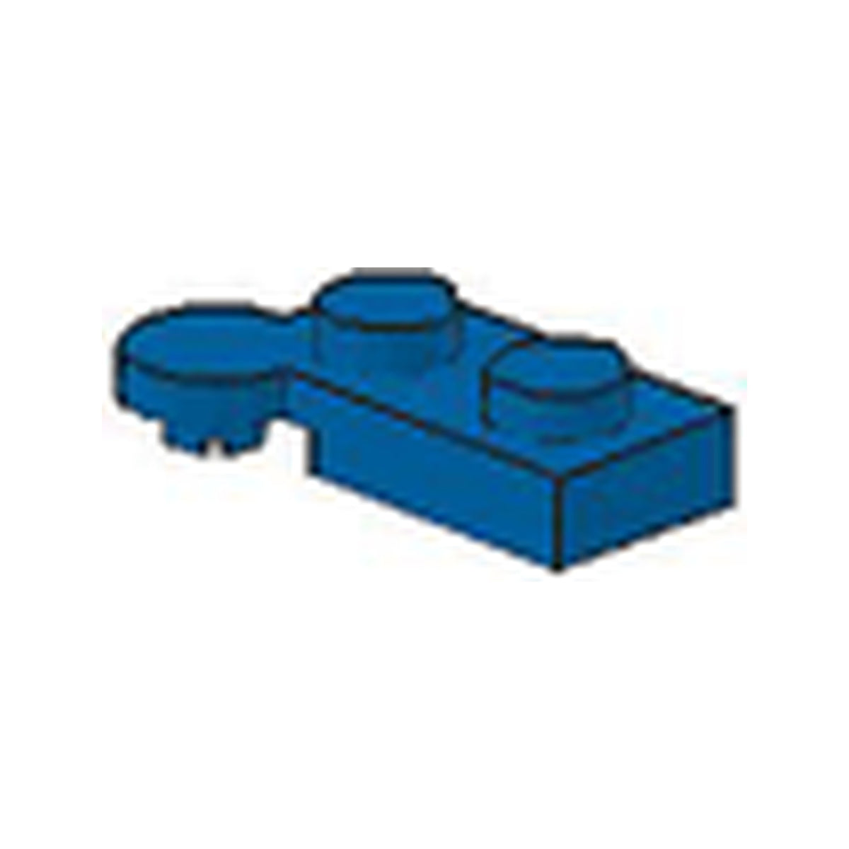 LEGO® Hinge Plate 1 x 4 Swivel Top 2430 blau