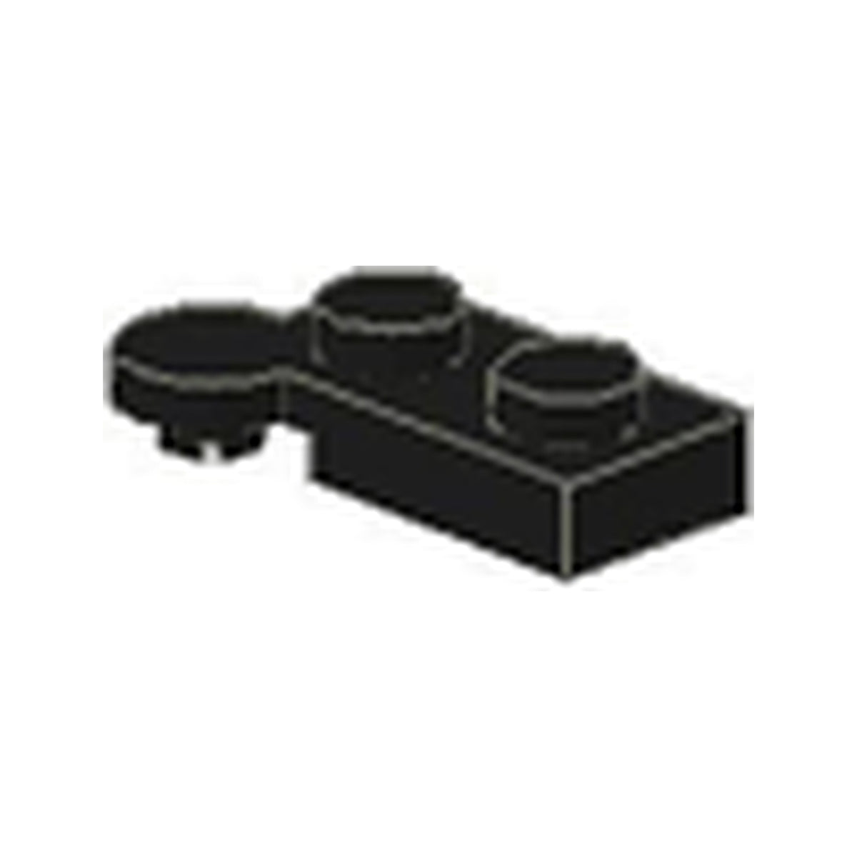 LEGO® Hinge Plate 1 x 4 Swivel Top 2430 schwarz