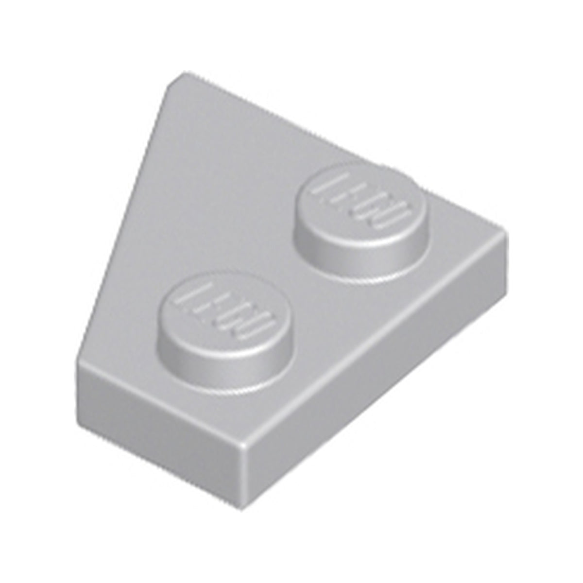 LEGO® Wedge, Plate 2 x 2  Right 24307 hellgrau