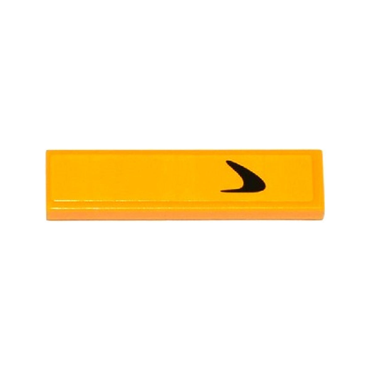 LEGO® Tile 1 x 4 with McLaren Logo Pattern Model Right Side (Sticker) - Set 75909 2431pb0413R hellorange