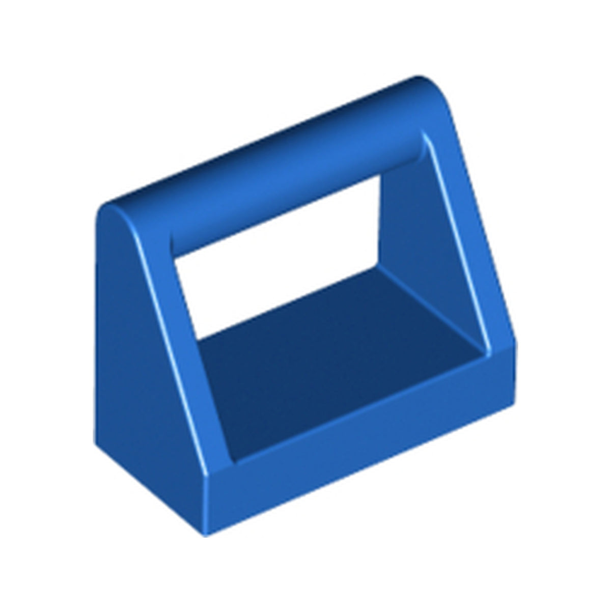 LEGO® Tile, Modified 1 x 2 with Bar Handle 2432 blau