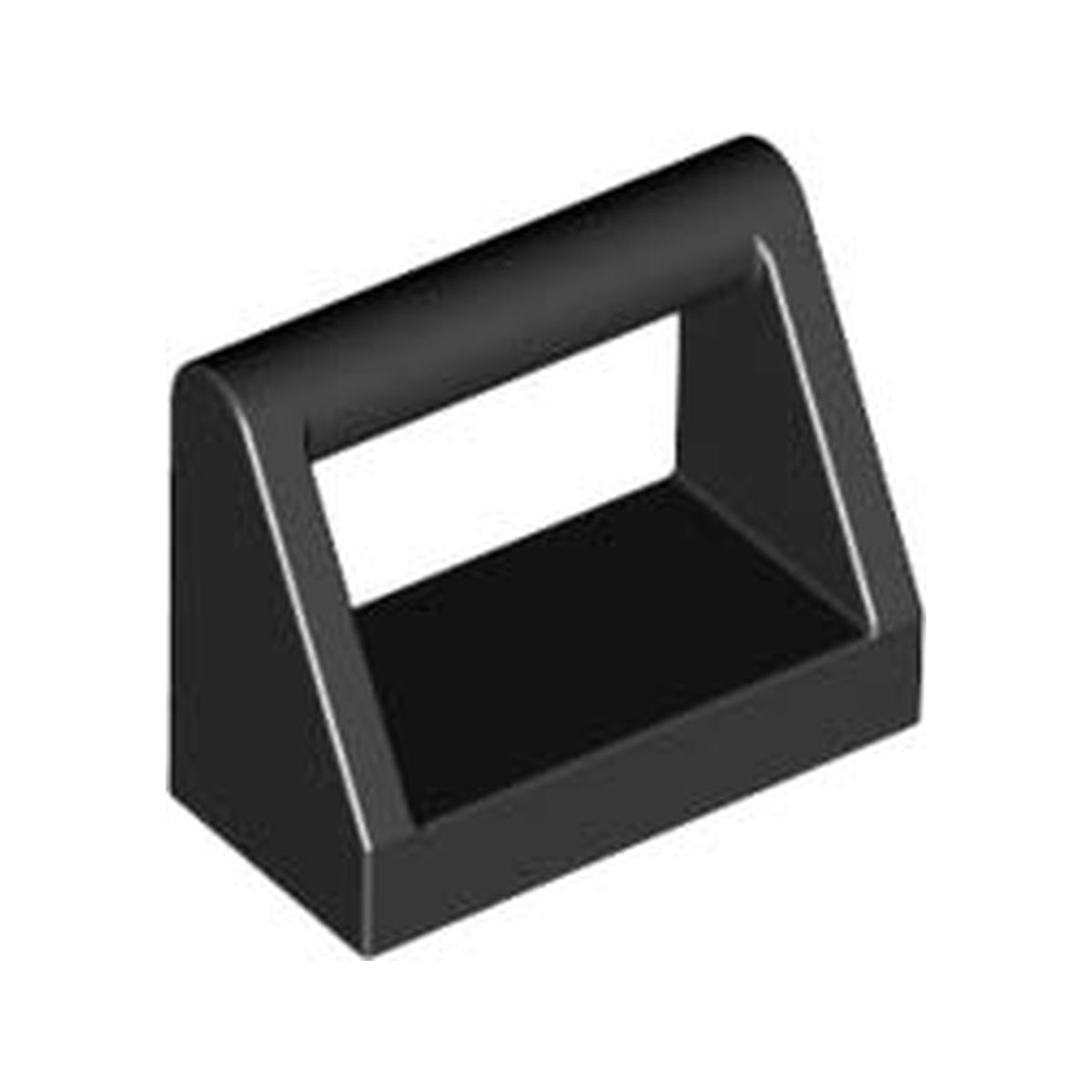 LEGO® Tile, Modified 1 x 2 with Bar Handle 2432 schwarz
